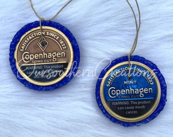 Snuff can car fresheners