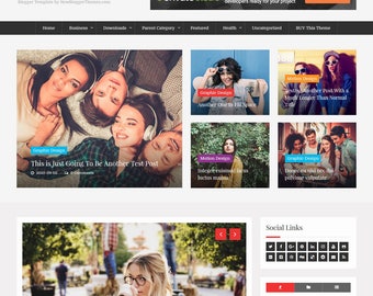 Magazine Point Blogger Template