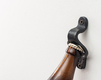 Bottle opener (wall mount)