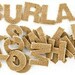 Burlap Letters Adhesive Burlap Stickers Wedding Decor Banner Letters Burlap Fabric Burlap Wedding Decoration DIY Diecut Fabric Letters