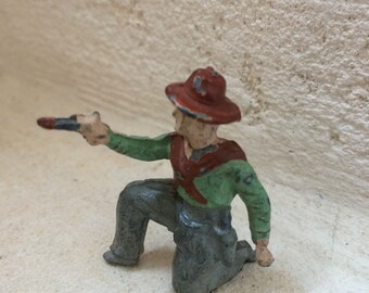 Cherilea Vintage Lead Cowboy 1950's