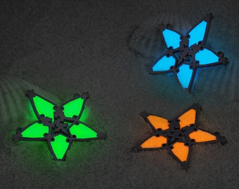 Glow in the Dark Wayfinder Necklace, Star Aqua, Terra, Ventus, Geekery, Geek Necklace, Glowing, Glow in the Dark, Friendship Necklace, Gamer