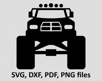 Truck SVG, Monster Truck svg, Boy truck svg, Truck DXF, Monster truck Cut File, Monster truck PNG, Cricut, & Silhouette, Instant download