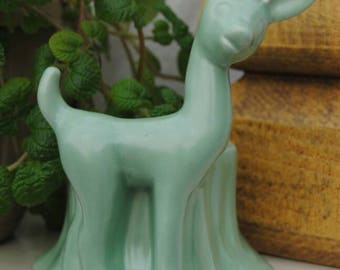 Haeger pottery deer planter
