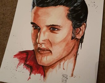 Origunal Elvis Presley painting