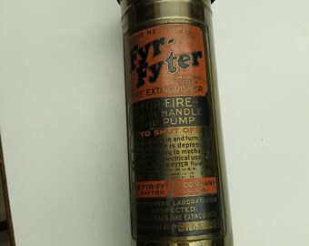 Brass Fyr Fyter Extinguisher