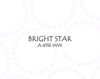 Half Yard Bright Star Pearl Bracelet, Lizzy House for Andover Fabrics, 100% Cotton Fabric, A 4116 WW