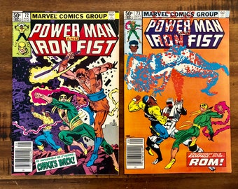 1981 Power Man and Iron Fist, Luke Cage #72 and #73 Comics/FN-VG/Marvel Comics /ROM Spaceknight /Choose One or Both for a Discounted Price!