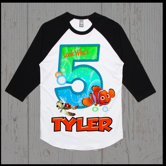 nemo birthday shirt