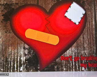 Mended Heart - Valentine Card