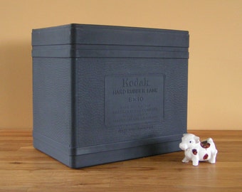 Vintage Kodak Hard Rubber Film Developing Tank 8 x 10