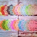 2.7" Angel Heart Paper Doily, 1 pack of 24 beautiful color. Perfect for any creation / project!