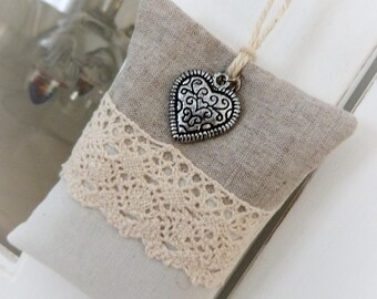 Provence Lavender sachet and his heart