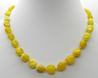 Natural Genuine Baltic Amber Baby Teething Necklace Honey Color