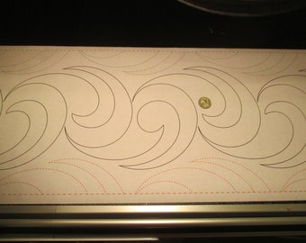 Longarm Quilting Service, Turbulence Pattern, crib, lap, throw, twin, full, queen, king