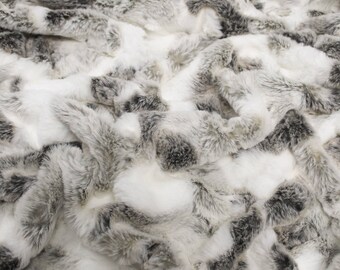 Spotted Faux Fur by the Yard - Style 5040