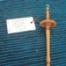 Hemlock Top Whorl Spindle on a Bamboo Shaft (DS-114)