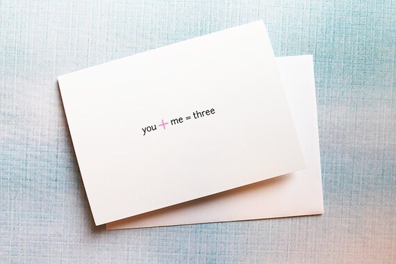 baby name announcement card