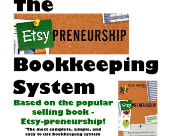 Bookkeeping Spreadsheet for Etsy Sellers - The Etsy-preneurship Bookkeeping System