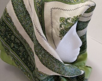 Vintage Julius Garfinckel & Co., Washington 100% Silk Scarf