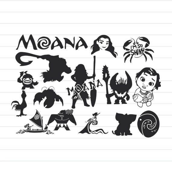 Free Free 261 Silhouette Baby Moana Svg Free SVG PNG EPS DXF File