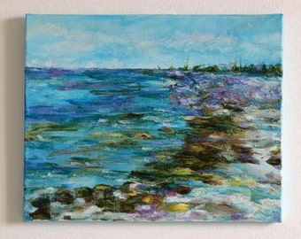 The painting Sea,oil on canvas,original painting,art paintings, oil painting,oil Sea,painting Sea,art paintings Sea