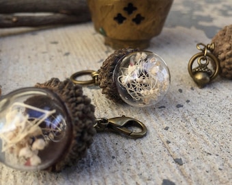 Acorns & Alchemy: Acorn Globe Stitch Markers for Knitters and Crocheters