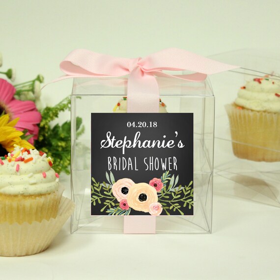 Bridal Shower Favor Boxes Bridal Shower Cupcake Boxes