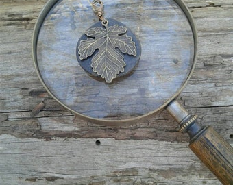 Pendant Necklace/Leaf Necklace/Leaf Pendant Necklace/Pendants/Jewelry/ Leaf Pendant/Necklace/gift for her/nature/hippie style