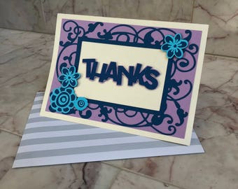 Blank Thank You Cards (Set of 5)