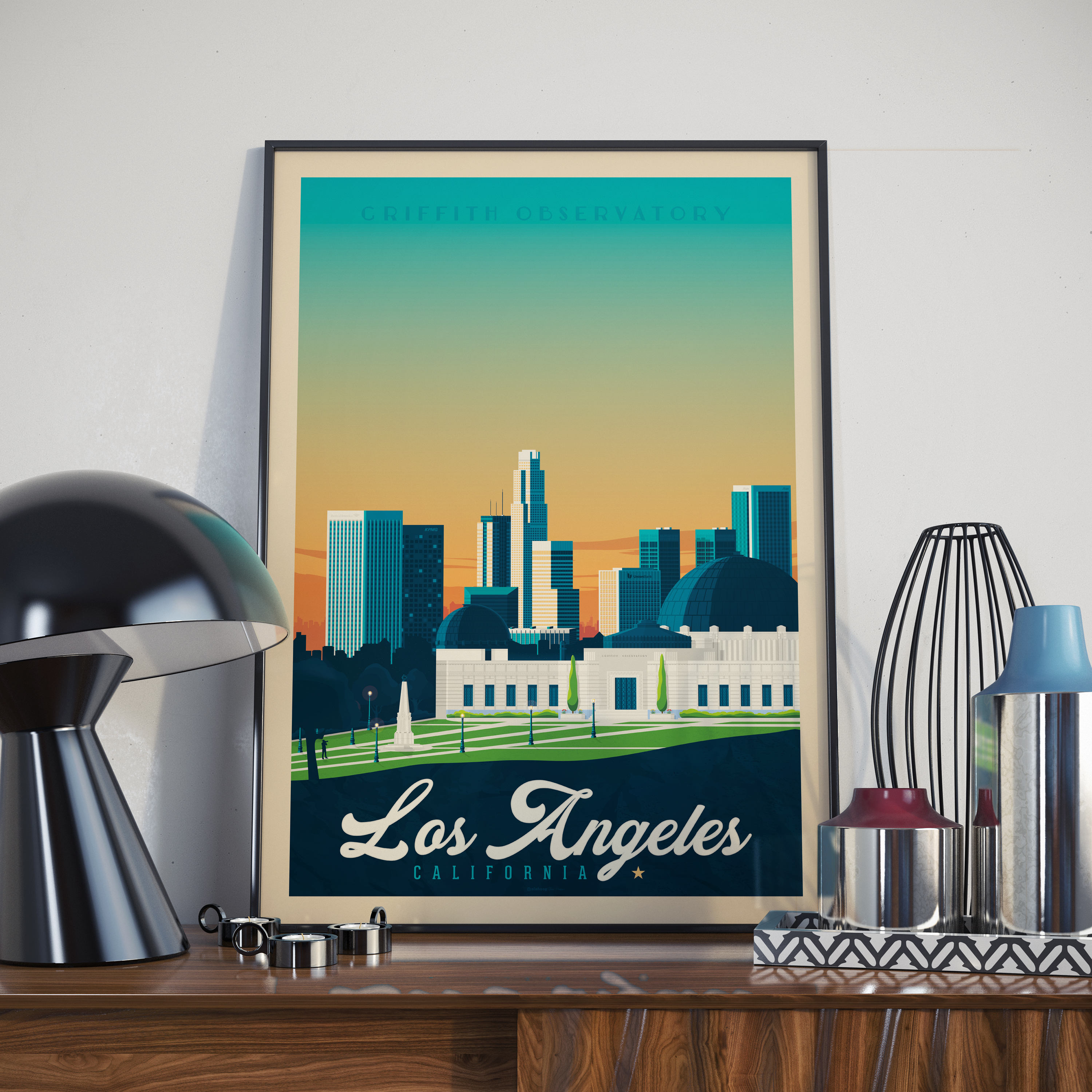 Los Angeles California USA Poster - Vintage Poster, Las Vegas USA ... Los Angeles California USA Poster - Vintage Poster, Las Vegas USA ...