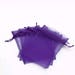 50 Purple Organza Bags 9cm x 12cm