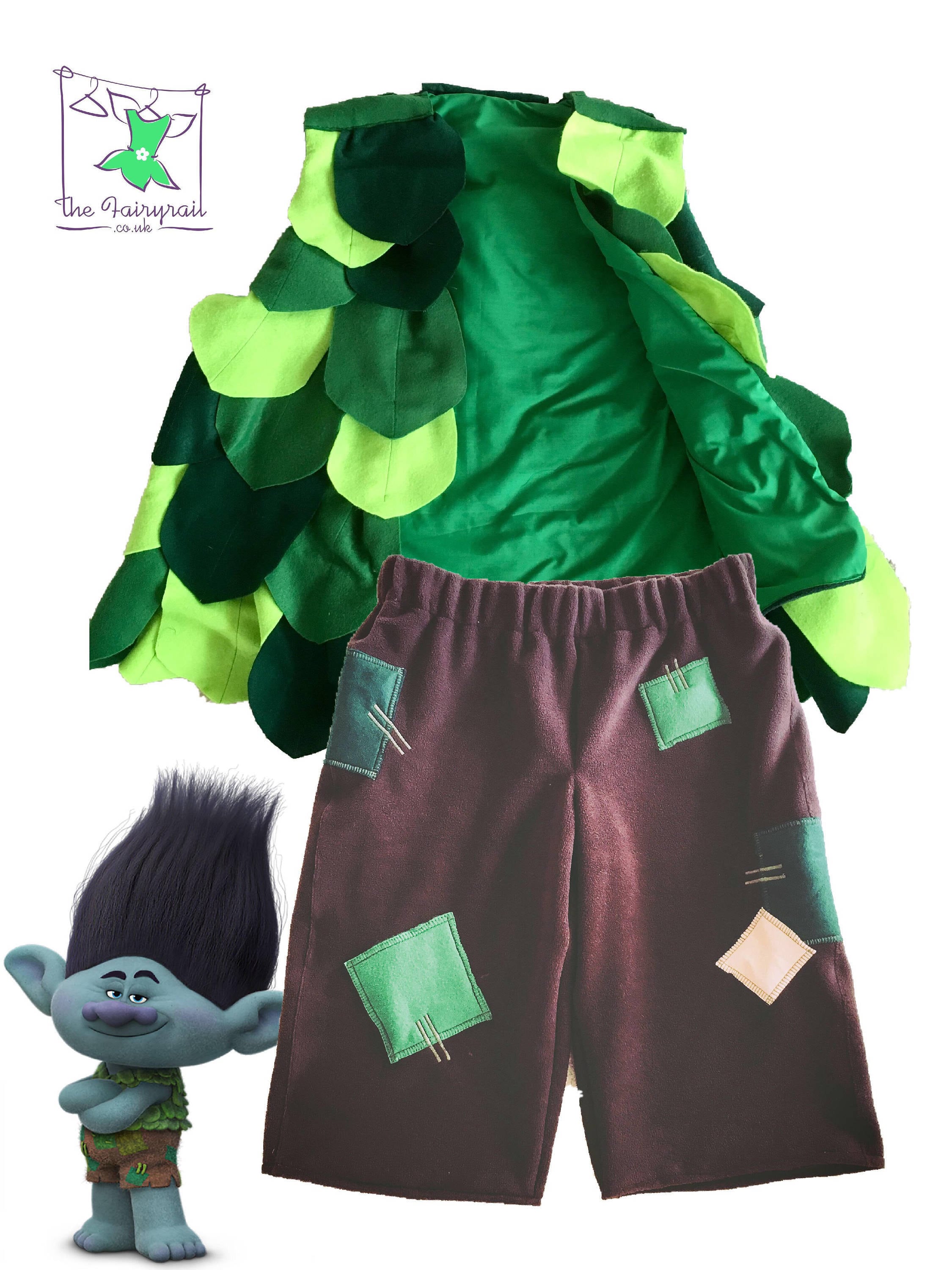 Branch Troll Costumes For Kids