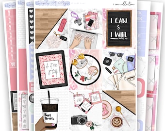 I Can Collection - Kit | Planner Stickers for Erin Condren Vertical Life Planner