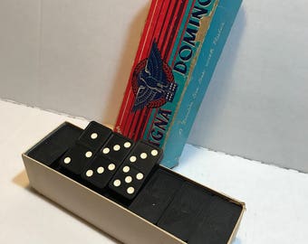 Vintage Halsam Magna Dominoes No 225