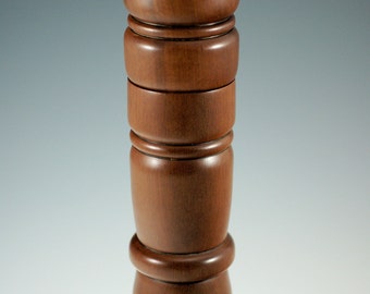 Wooden Pepper Mill, Custom Made Wood Pepper Mill from Zappote, H2174