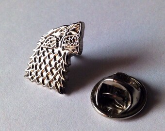 Game of Thrones Direwolf Pin Badge