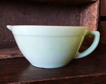 Fire King Jadeite/ Jadite Batter Bowl