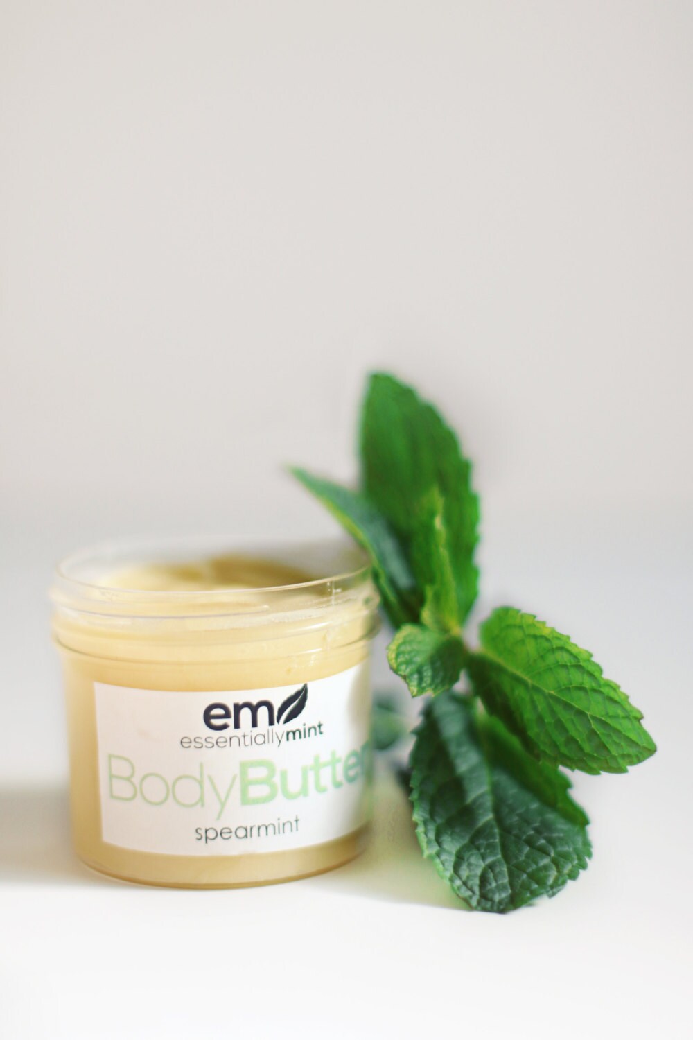 Mint Body Butter Spearmint Body Butter Natural Body Butter
