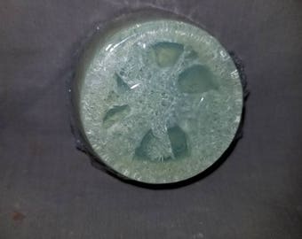 Ocean Waves Loofah Soap. Tropical, beach, waves, ocean