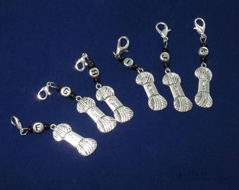 Reminder Skeins Locking Stitch Markers
