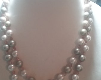 double strand necklace
