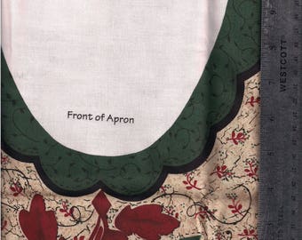 Holiday Gather Apron panel