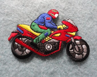 A Colorful Motorcycle Patch - FREE Shipping