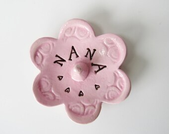 Nana Keepsake Ring Dish, Ready to Ship, Gift for Nana