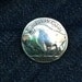 3 - Silver Buffalo Nickel Concho - Tails (cast coin)