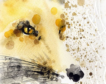 Martinefa's Original watercolor and Ink "Renard #1"