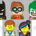 Batman Lego Movie Characters Applique Pack-Batman Lego Movie Characters Portrait-Lego Movie-Machine Embroidery Designs - INSTANT DOWNLOAD