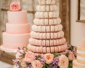 Edible Macaron, 50 French Macarons, authentic France Macaroon, wedding favors cookies, Holiday party desert