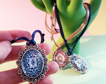 Vintage Geometric Necklaces ( set of 3)